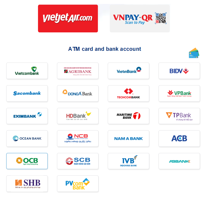 Payment Methods Payment Channel Vietjetair Com Enjoy Flying - 4 2 how to pay with qr pay please click here