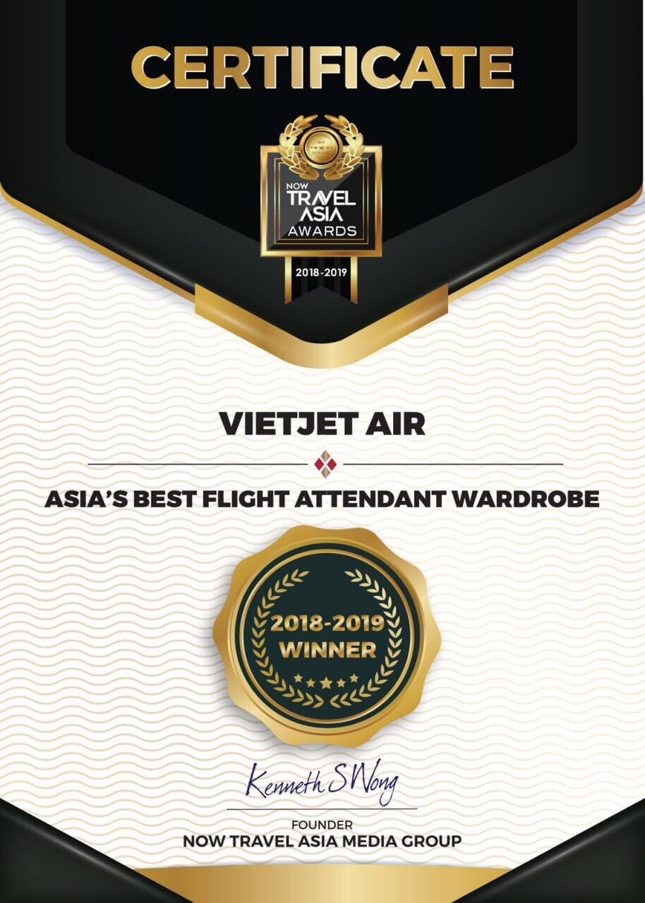 Asia’s Best Flight Attendant Wardrobe” Award