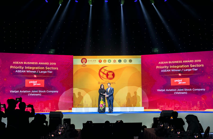 Vietjet được vinh danh là doanh nghiệp tốt nhất ngành hàng không