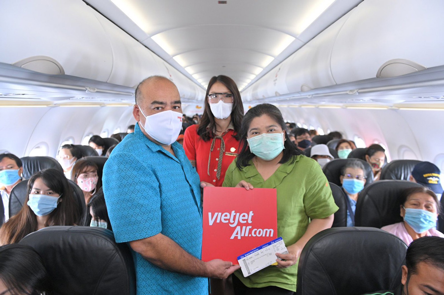 Vietjet khai trương đường bay nội địa thứ 10 tại Thái Lan, kết nối thủ đô Băng Cốc và Nakhon Si Thammarat
