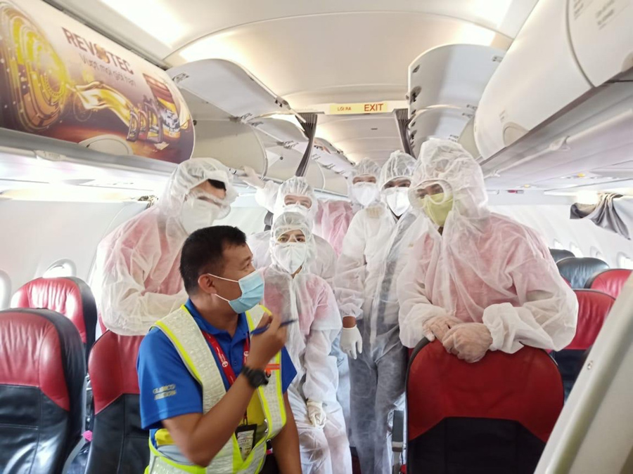 Thông báo về lịch bay đưa hành khách mắc kẹt từ Đà Nẵng  về Hà Nội và TP.HCM