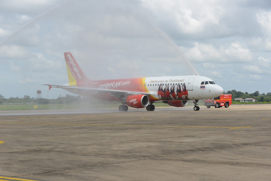 Vietjet tưng bừng khai trương đường bay Băng Cốc – Ubon Ratchathani và khuyến mại vé 0 Baht cho toàn mạng bay tại Thái Lan