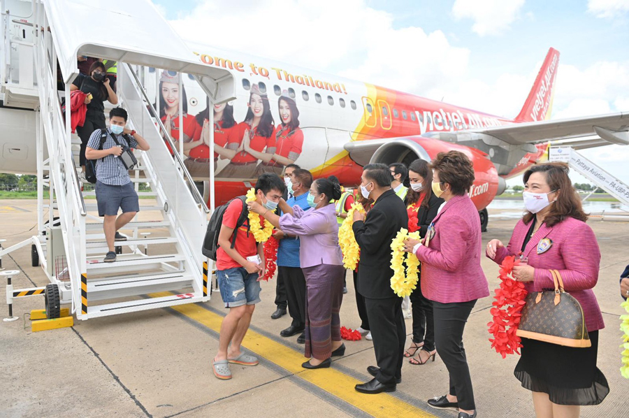 Vietjet tưng bừng khai trương đường bay Băng Cốc – Ubon Ratchathani và khuyến mại vé 0 Baht cho toàn mạng bay tại Thái Lan