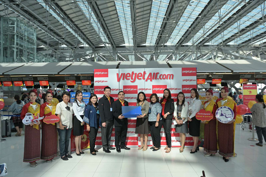 Vietjet tưng bừng khai trương đường bay Băng Cốc – Ubon Ratchathani và khuyến mại vé 0 Baht cho toàn mạng bay tại Thái Lan