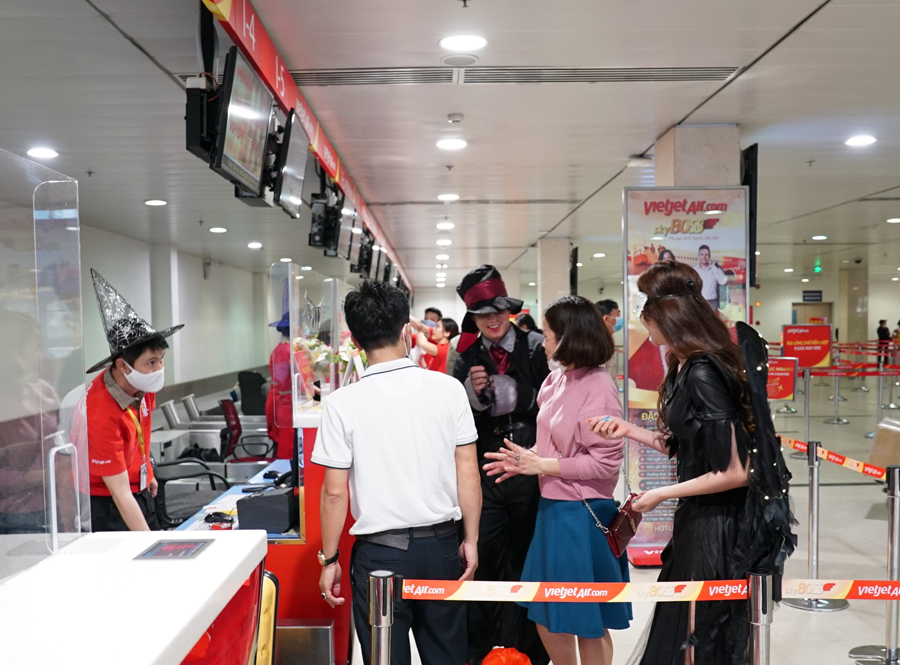 Cùng Vietjet bay vào lễ hội cực “chất” đêm Halloween