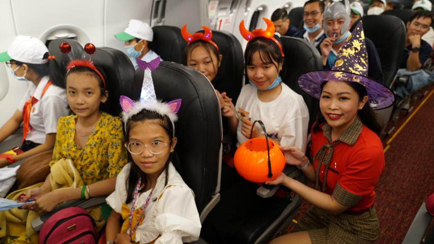 Cùng Vietjet bay vào lễ hội cực “chất” đêm Halloween