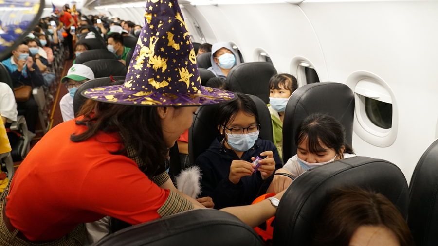 Cùng Vietjet bay vào lễ hội cực “chất” đêm Halloween