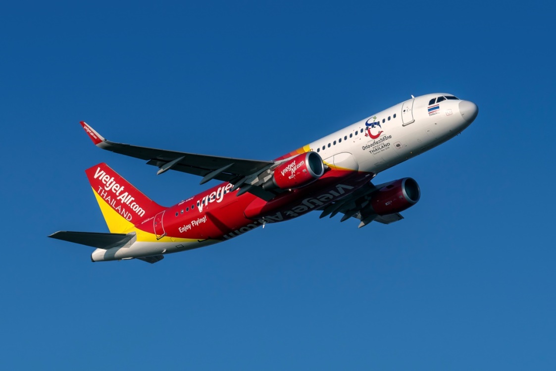 Vietjet Thái Lan được vinh danh là Hãng hàng không tăng trưởng nhanh nhất năm 2020