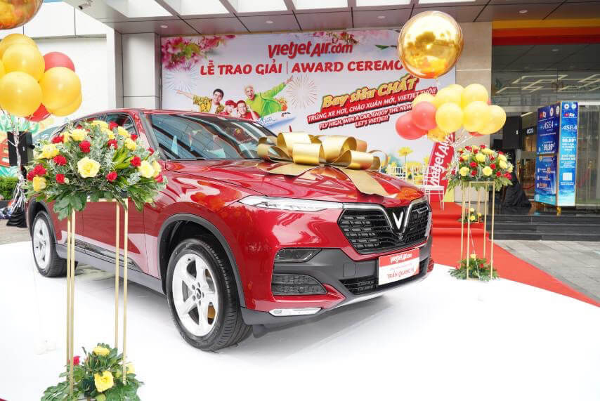 Chiếc xe hơi trị giá 1,5 tỷ đồng theo chương trình bay chất cùng Vietjet đã tìm được chủ nhân