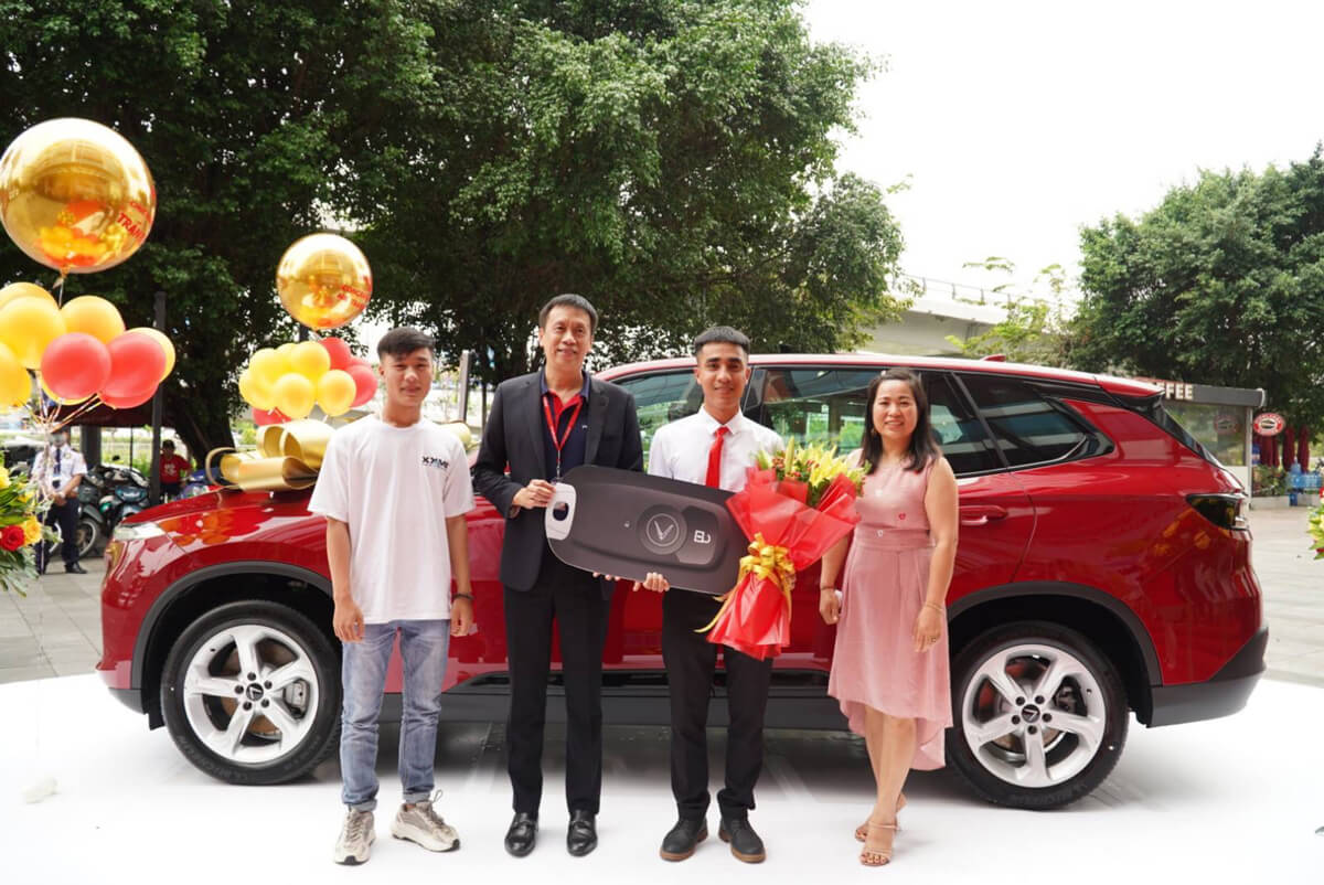 Chiếc xe hơi trị giá 1,5 tỷ đồng theo chương trình bay chất cùng Vietjet đã tìm được chủ nhân