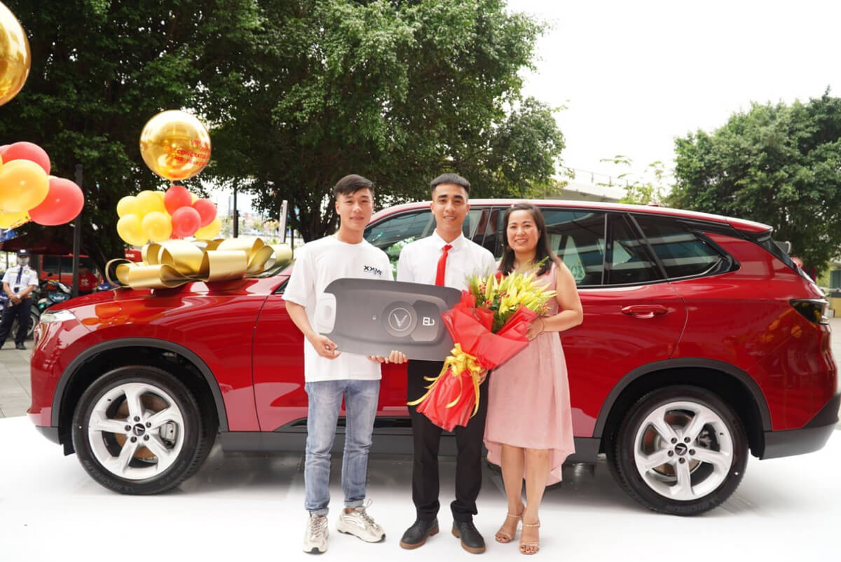 Chiếc xe hơi trị giá 1,5 tỷ đồng theo chương trình bay chất cùng Vietjet đã tìm được chủ nhân